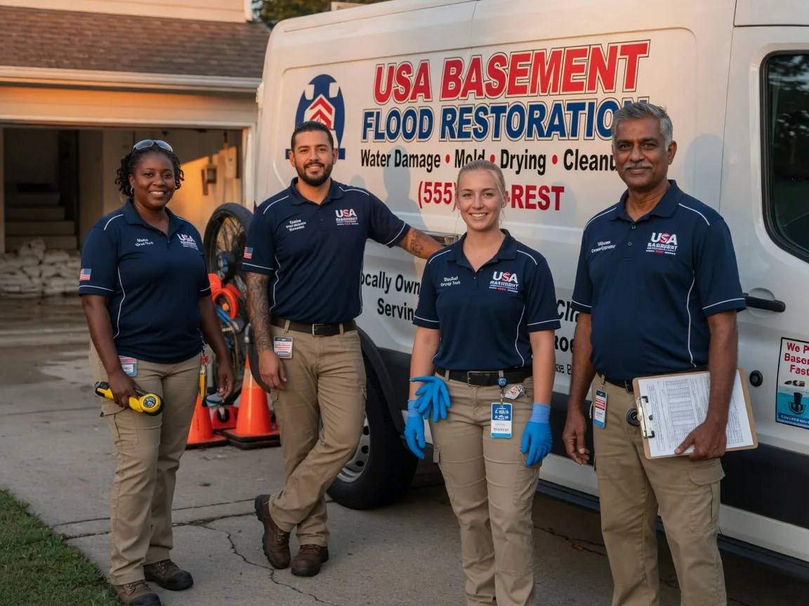 Basement Flood Cleanup company in Crump, TN